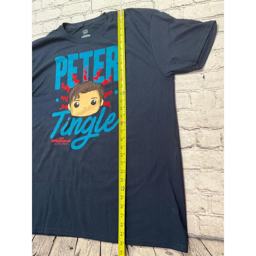 Spiderman T-Shirt Peter Tingle Funko Pop Size XL Blue - Picture 5 of 6